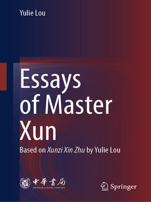 cover image of Essays of Master Xun